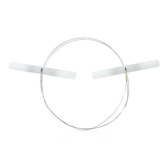 Snijdraad met 2 kunststof grepen, 1200x0,6mm Snijdraad met 2 kunststof grepen, 1200x0,6mm