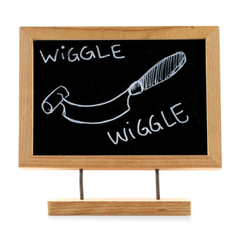 Krijtbord A5, incl. staander Krijtbord A5 inclusief staander