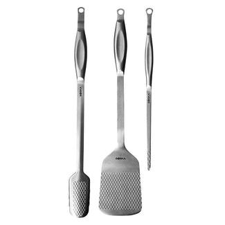 Essential BBQ Tools Monaco+ , Set van 3 320044 - BOSKA Essential BBQ Tools Monaco+ , Set van 3