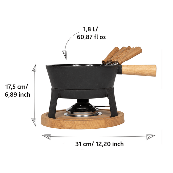 853551 BOSKA Fondueset Pro L – 1,8 L