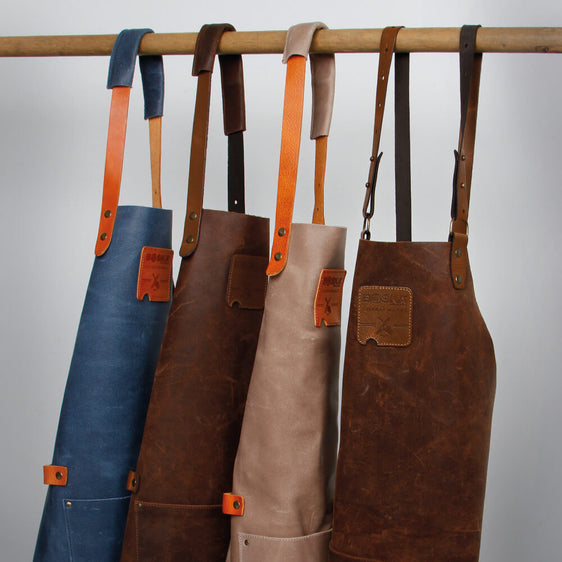 955055 - BOSKA Mr Smith Apron Gray Pocket