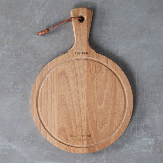 Serveerplank Rond Amigo M - ⌀ 23.4 cm - Personaliseer deze plank