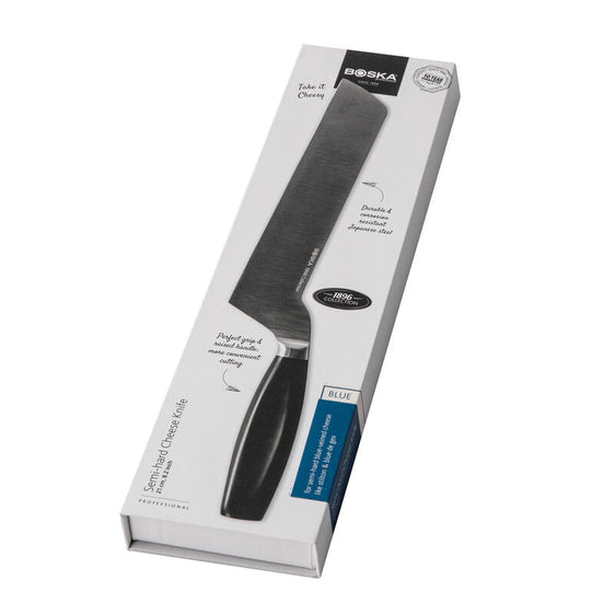 Professioneel Kaasmes Halfhard, Blauw 210 mm