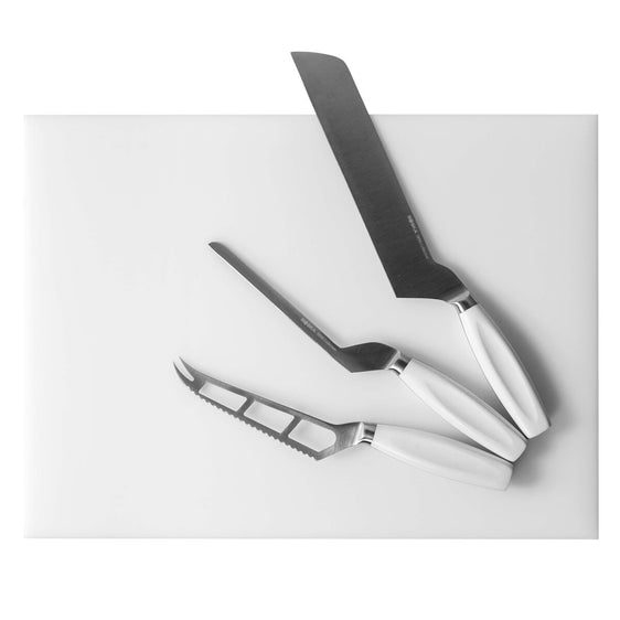 BOSKA Professioneel Kaasmes Zacht, Wit 140 mm