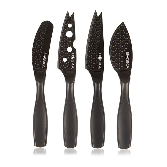 BOSKA 307088 Kaasmessenset Mini Monaco+ Zwart