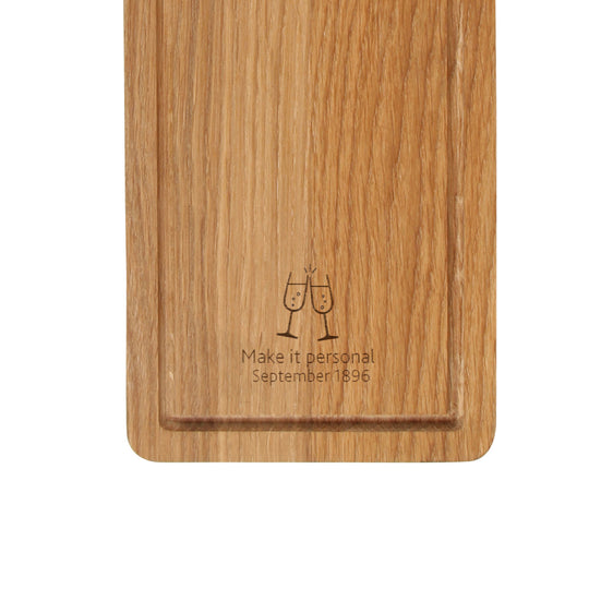 Serveerplank Friends M - 40 cm - Personaliseer deze plank