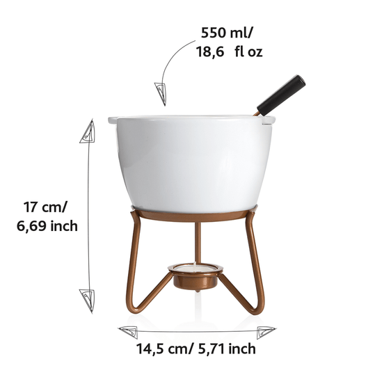 Choco Fondue Marie - 550 ml
