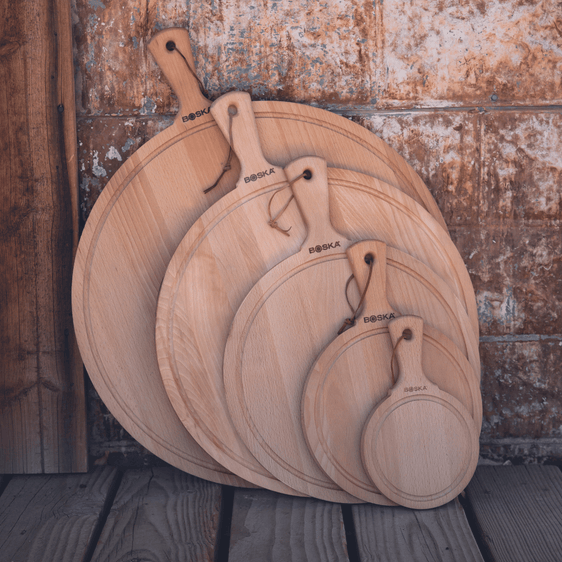   358123 - BOSKA Serveerplank Rond Amigo XXL - ⌀ 50 cm