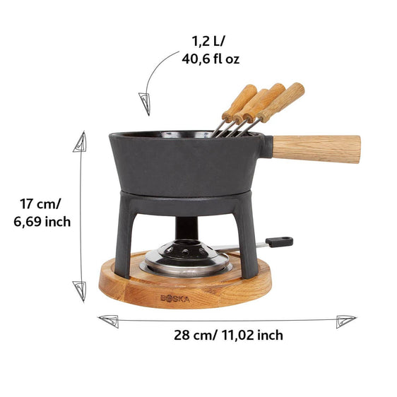 BOSKA 853523 Fondueset Pro - 1,2 L