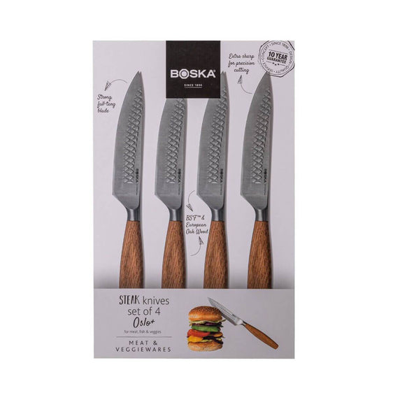 Steakmessen Oslo+, Set van 4