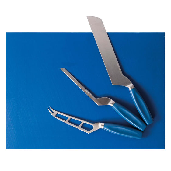 Professioneel Kaasmes Zacht, Blauw 140 mm