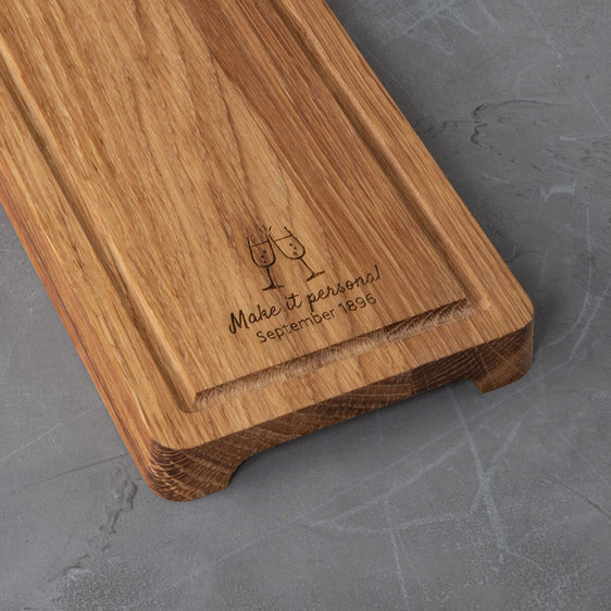 Serveerplank Friends M - 40 cm - Personaliseer deze plank