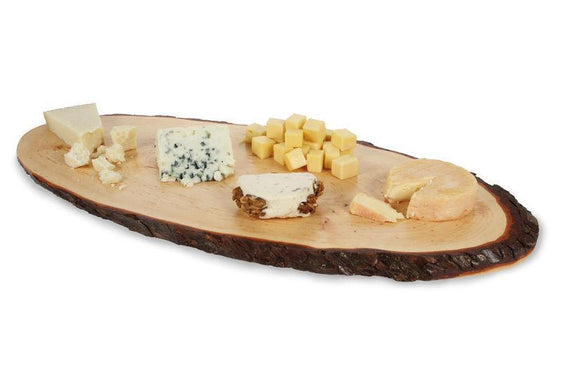 Schorsplank Elzenhout L - 57,6 cm