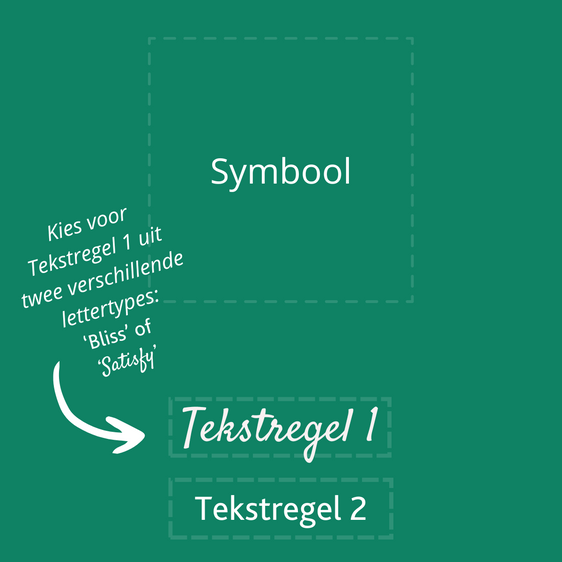 Serveerplank Friends M - 40 cm - Personaliseer deze plank