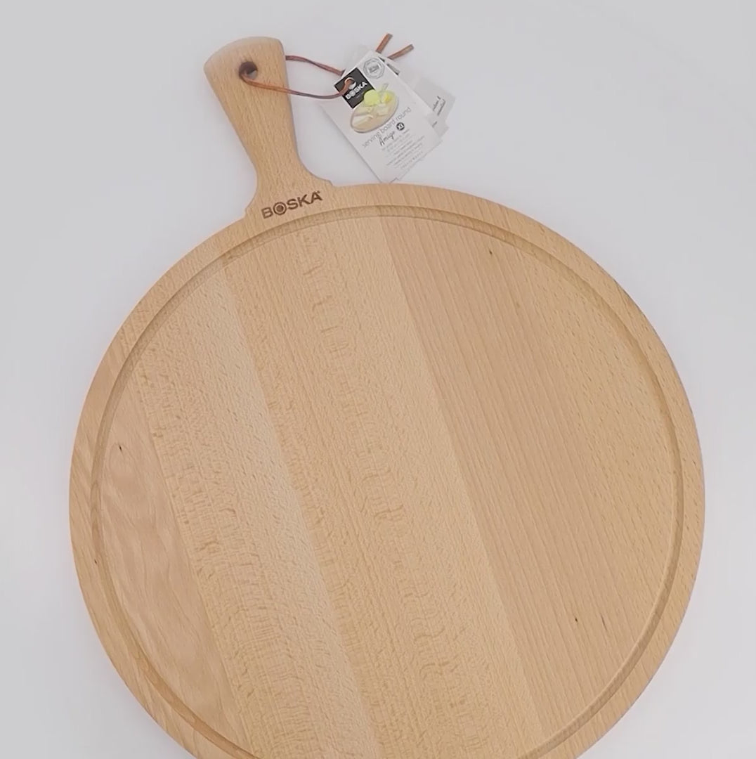 358115 - BOSKA Serveerplank Rond Amigo XL - ⌀ 42 cm