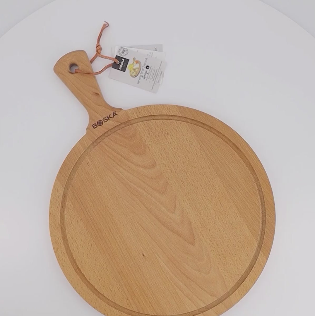 358122 - BOSKA Serveerplank Rond Amigo L - ⌀ 33 cm
